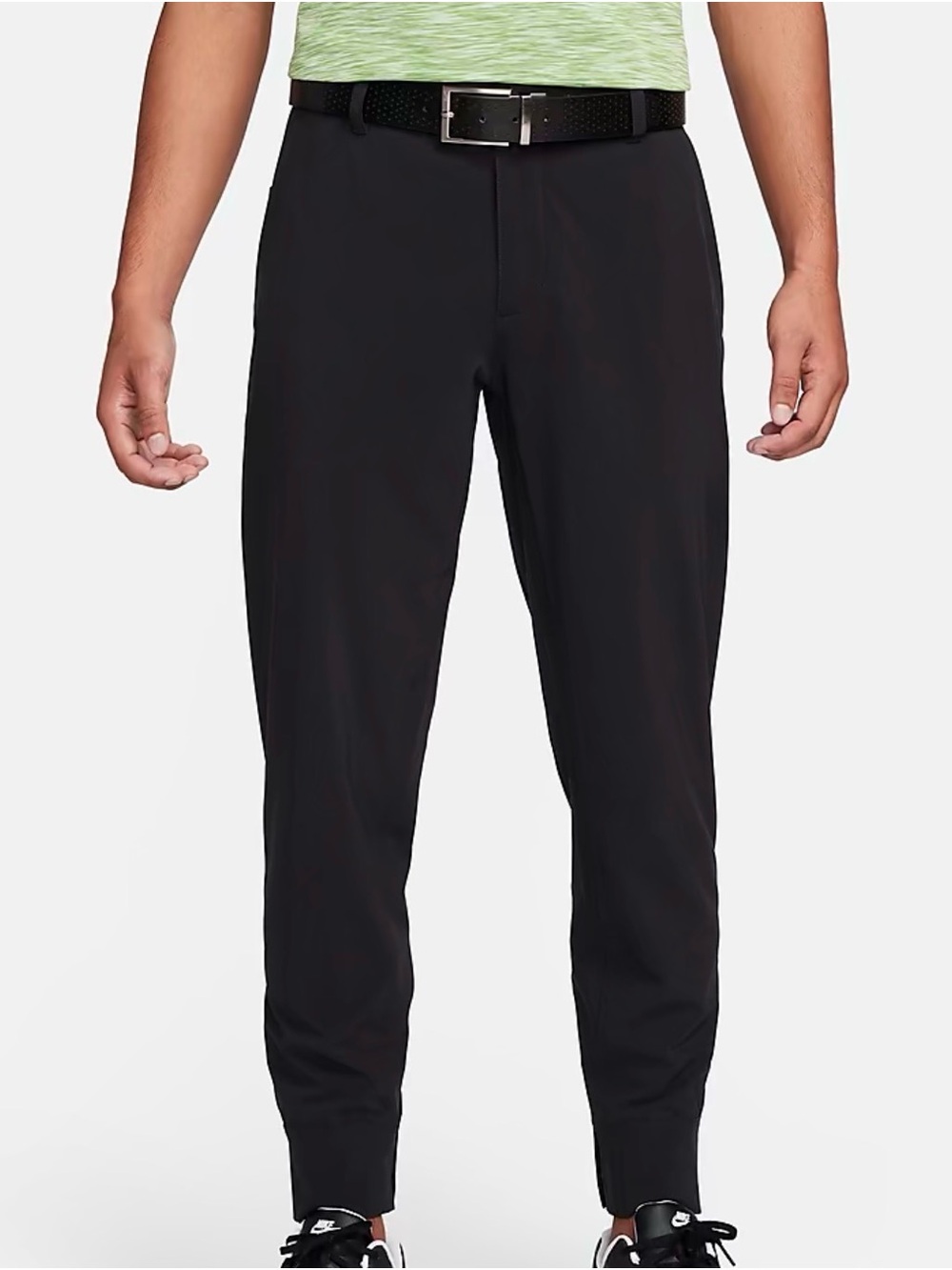 NWT Nike Men's W32 x L32 Black Dri-Fit Performance Repel Tour Jogger Golf Pants